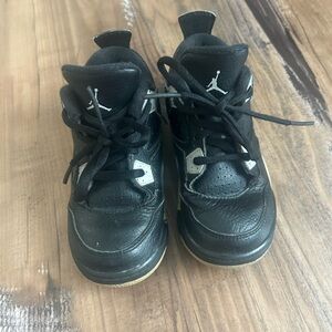 Kids Black Sneakers